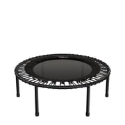 bellicon 39" Rebounder Trampoline, Bungee, Foldable Legs, Comfort Mat, Black