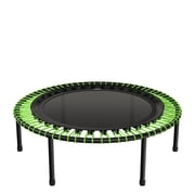 bellicon 44 Rebounder Trampoline, Bungee, Foldable Legs, Standard Mat, Green