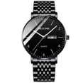 thumbnail image 1 of belushi Popular Genuine Leather Steel Belt Fashion Famous Watch New Men's Waterproof Quartz Watch, 1 of 7