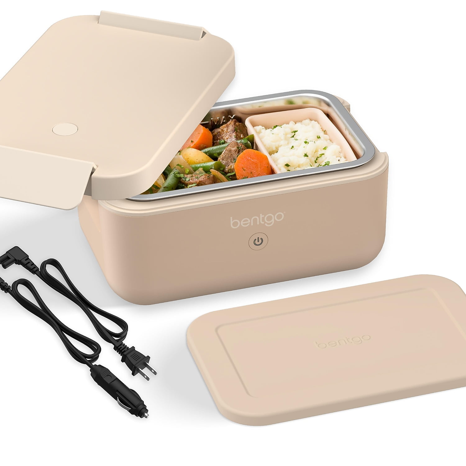 bentgo Heated Electric Bento Box Latte 42.4 oz. (BGHEATBX-LT)