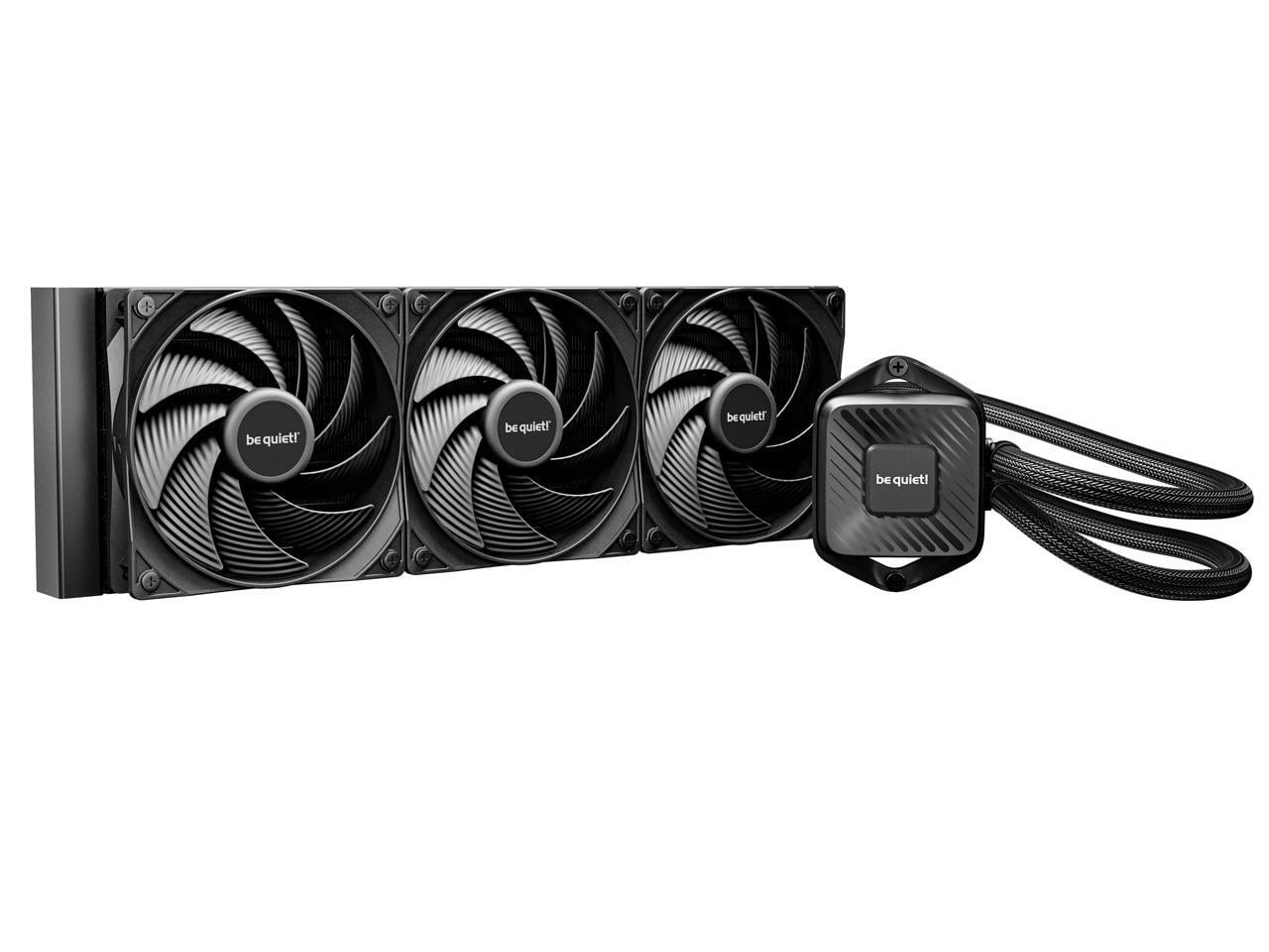 Be Quiet BW029US 360 mm Pure Loop 3 Black CPU Liquid Cooler for Heavily Overclocked Systems & 3X Pure Wings 3 PWM High-Speed Fan