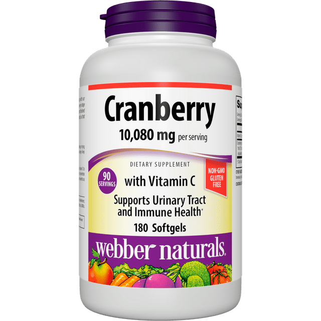 ber Naturals Cranberry Supplement with Vitamin C, 10,080 mg of