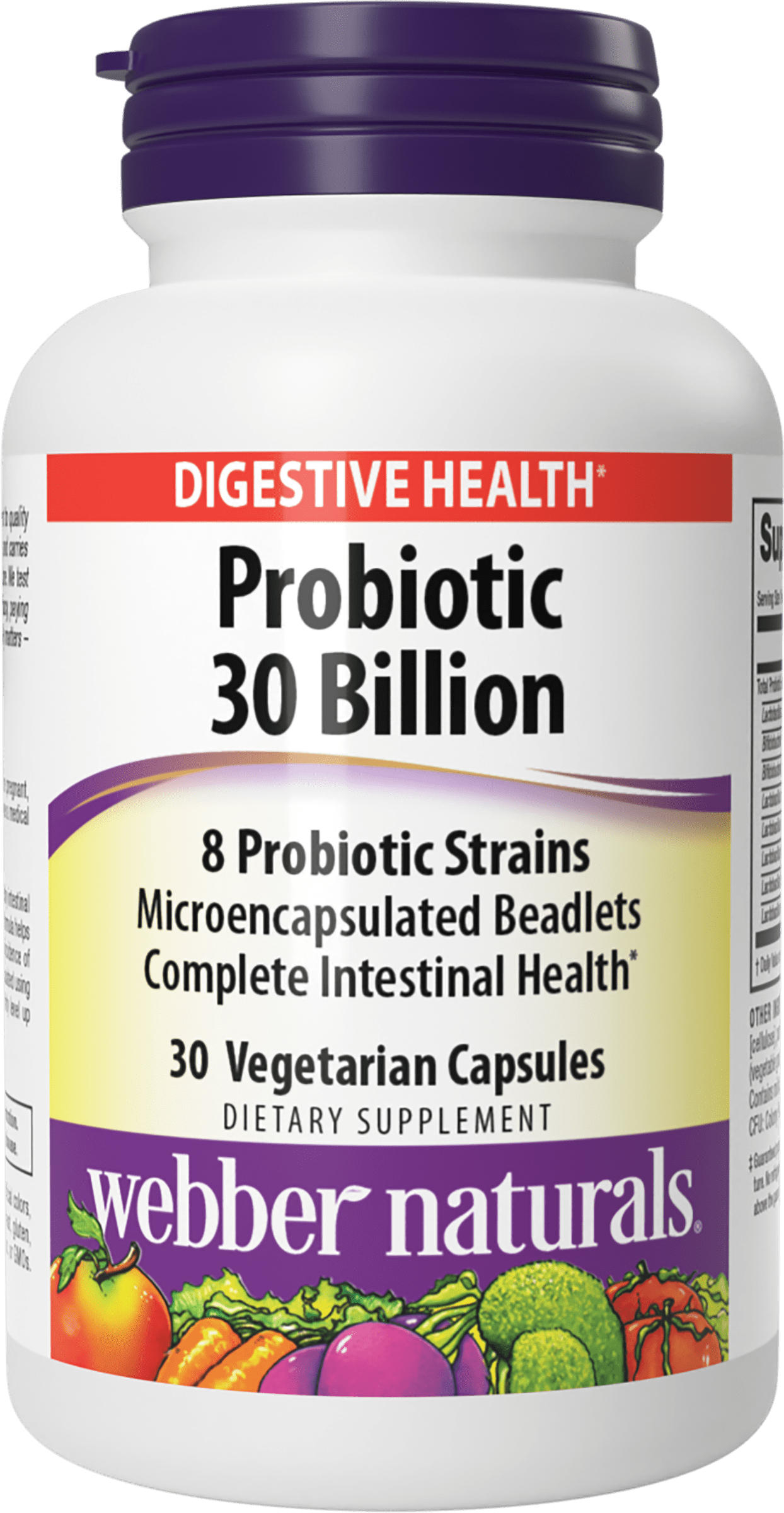 ber Naturals High Potency 30 Billion CFU Probiotics, for Men, Women