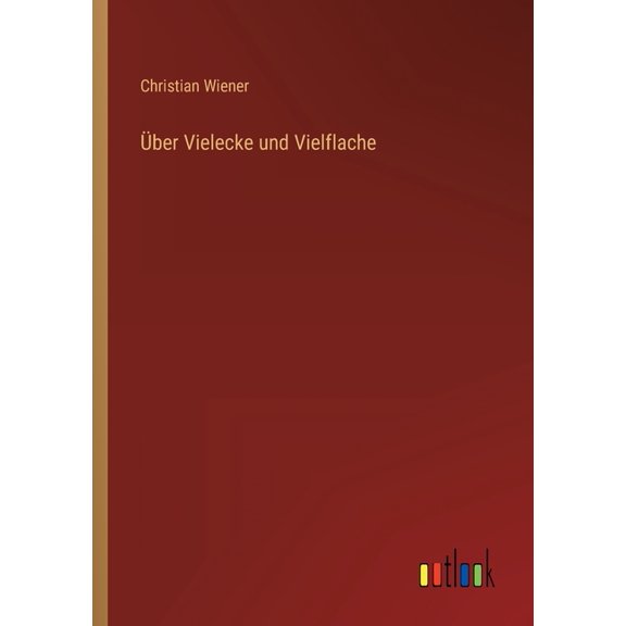 ber Vielecke Und Vielflache (German Edition) - 9783368414566