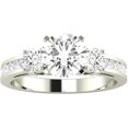 thumbnail image 1 of beryl_creation 2.15 Ct Round Cut Blue Sapphire & Diamond Engagement Wedding Wrap Enhancer Guard Ring 14K White Gold Plated 925 Sterling Silver For Women's -10, 1 of 3