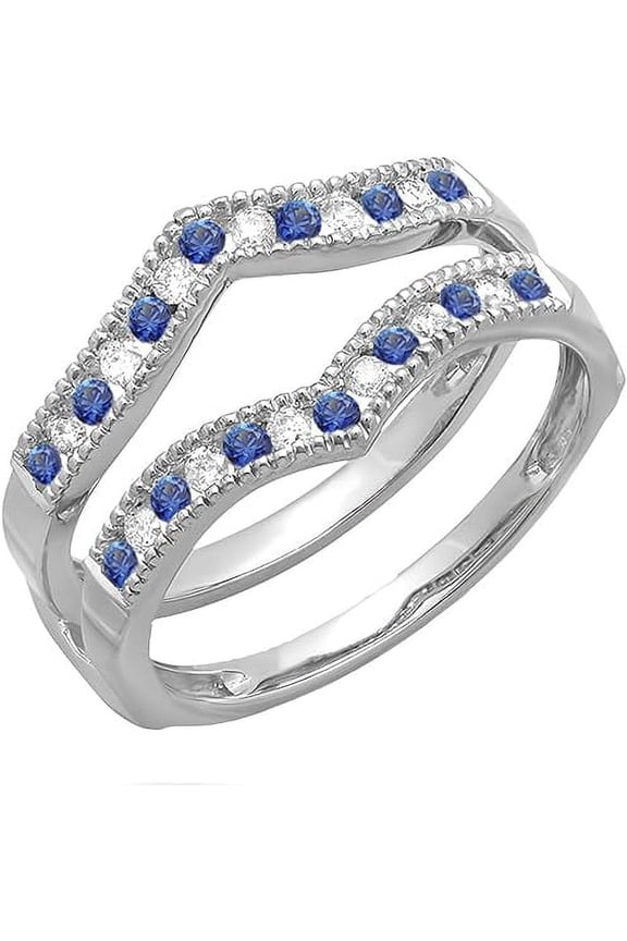 925 Sterling Silver Men's 1.40 Ct Princess Cut Diamond Wedding Engagement Half Band Ring 14K White Gold Plated -5