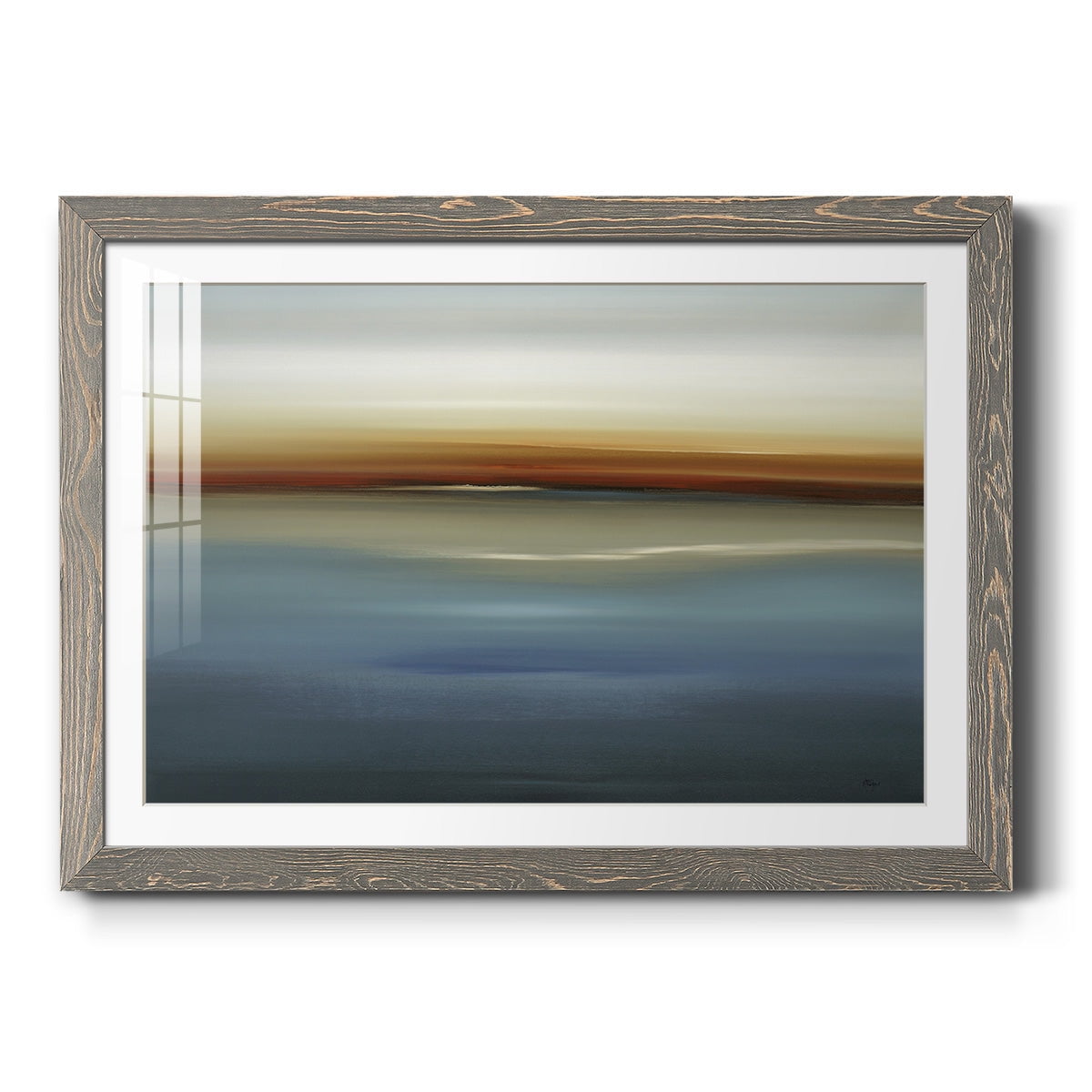Beside the Blue II-Premium Framed Print - Ready to Hang
