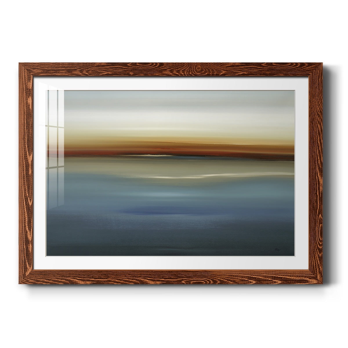 Beside the Blue II-Premium Framed Print - Ready to Hang