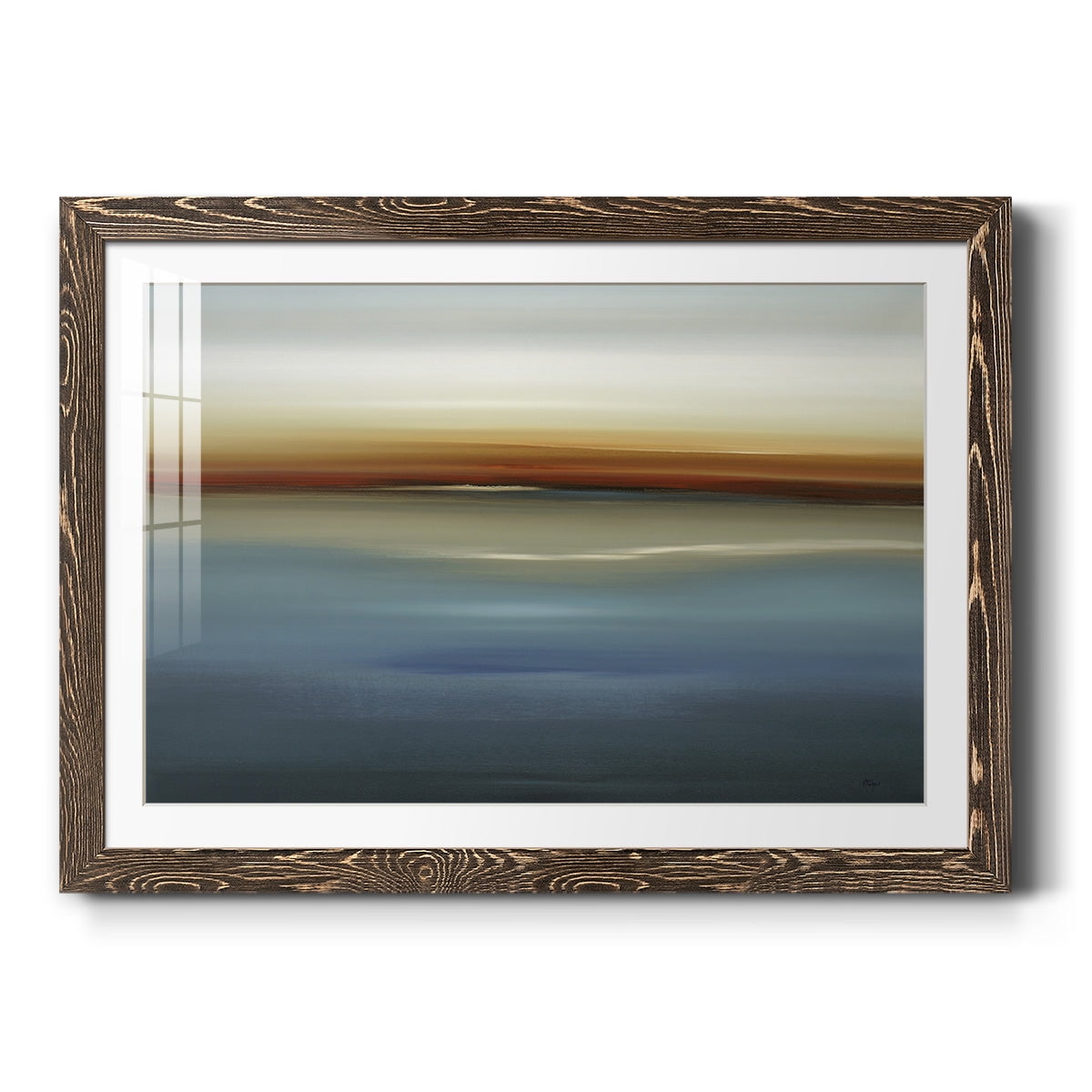 Beside the Blue II-Premium Framed Print - Ready to Hang