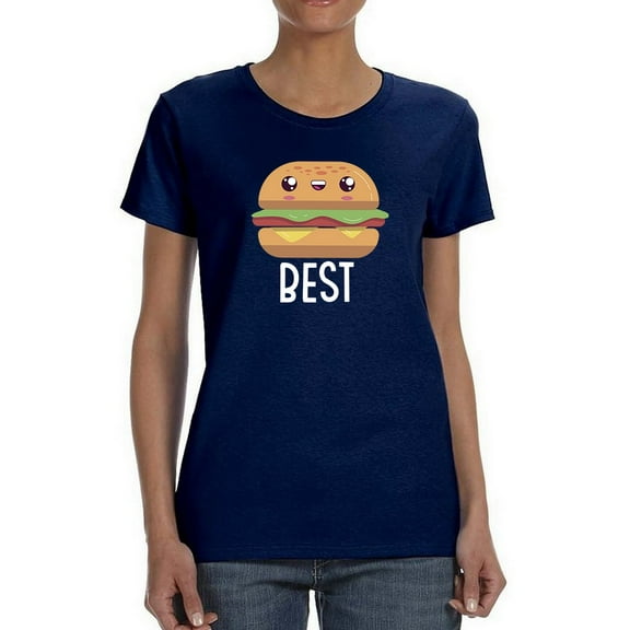 "best" Burguer Women T-Shirt, Female XX-Large