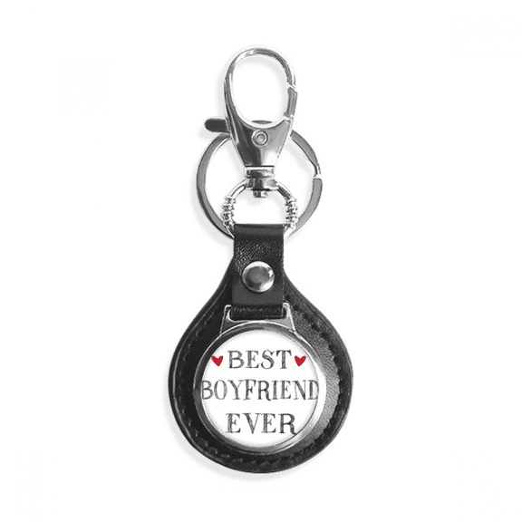 best Friend ever quote heart key link chain keyholder finder hook metal