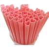 The best MOON 100pcs Heart Shaped  Straws Disposable Cute Straw Individually Wrapped plastic pink straw Party Birthday Party kids Bridal Shower wedding