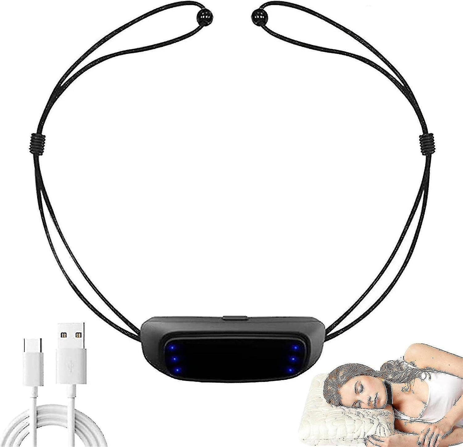 best)Sleep Apnea Device, Wearable Apnea Device, Antisnoring Chin Strap