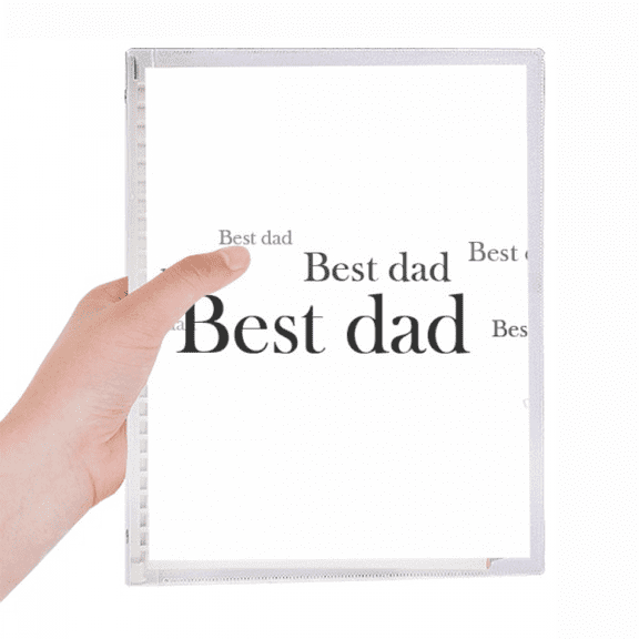 best dad festival quote notebook loose diary refillable journal statiry