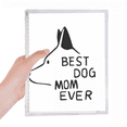 thumbnail image 1 of best dog mom ever quote diy design notebook loose diary refillable journal statiry, 1 of 3