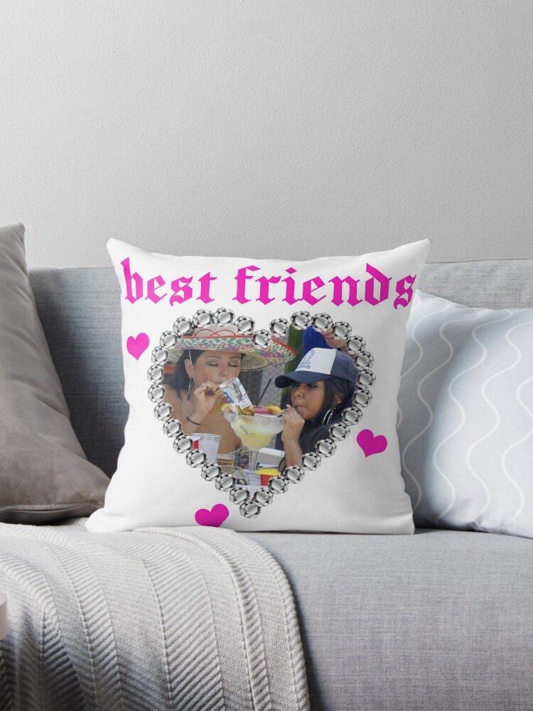best friends / snooki and jwoww Throw Pillow Covers Cases Cushion Cover