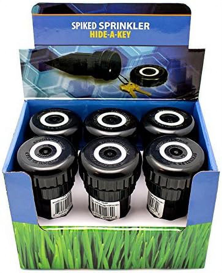 best hide a key spiked sprinkler head hider by discreet durable