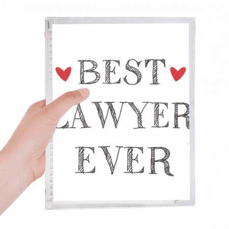 best lawyer ever quote profession notebook loose diary refillable journal statiry