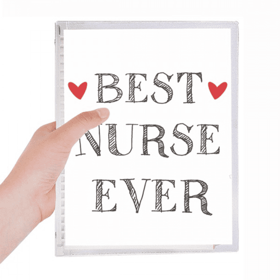 best nurse ever quote respected notebook loose diary refillable journal statiry