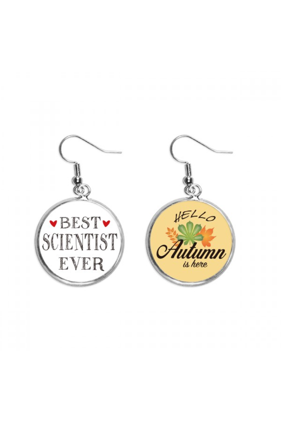 best scientist ever quote profession earring dangle autumn earring jewelry