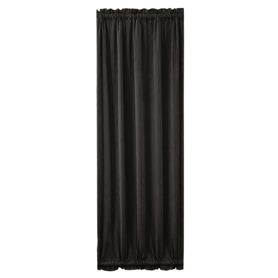bestolf 1Pcs Rod Pocket Door Curtain Thermal French Door Curtain Room Darkening Privacy Blackout Curtain Panel