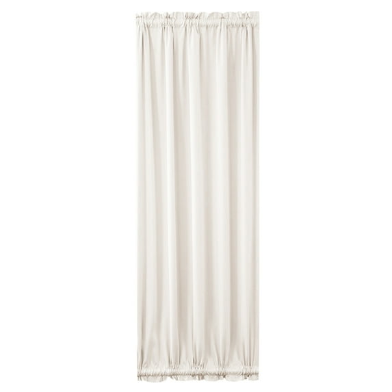 bestolf 1Pcs Rod Pocket Door Curtain Thermal French Door Curtain Room Darkening Privacy Blackout Curtain Panel
