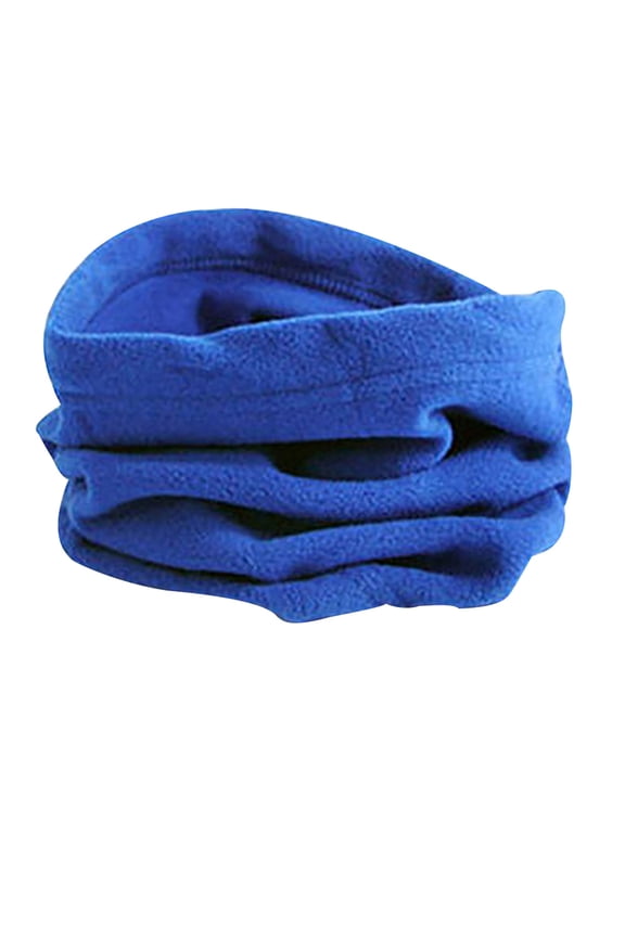 4 In 1 Winter Sports Thermal Fleece Scarf Snood Neck Warmer Face Mask Beanie Hat