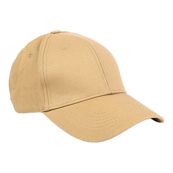 bestolf Baseball Hat Adjustable Size Sun Protection Sports Fitness Hat with Extended Curved Brim All Seasons Wear (Khaki )