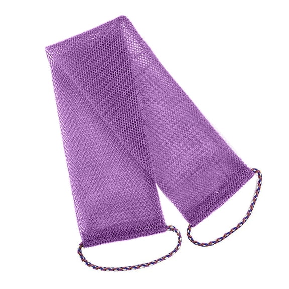 bestolf Bath Towel Soft Tough Material Long Drawstring Design Dense Mesh Home Bathroom Back Scrubbing Towel Shower Accessory