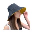 thumbnail image 1 of bestolf Bucket Hat 360 Degree UV Protection Adjustable Drawstring Fisherman Hat with Wide Brim Summer Travel Hat (Black ), 1 of 8