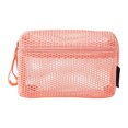 thumbnail image 1 of bestolf Cosmetic Bag Zipper Design Adjustable Size Mesh See-Through Washable Travel Makeup Organizer Storage Pouch, 1 of 8