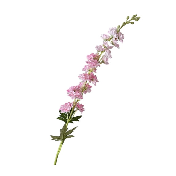 bestolf Larkspur Artificial Flowers Realistic Delphinium with Bendable Stems Rustic Floor Vase Decor for Home Wedding Decor Reusable Floral Arrangements