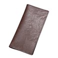 thumbnail image 1 of bestolf Men Slim Long Wallet Bifold Card Holder Wallet with ID Window Minimalist Card Wallet Gift for Father Husband (Dark Coffee ), 1 of 8