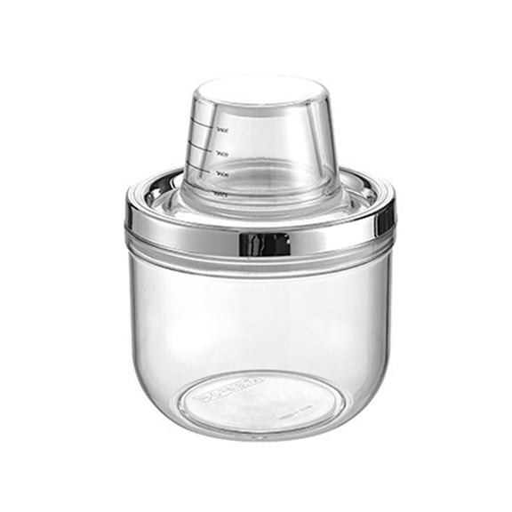 bestolf Sealed Jar with Airtight Lid Clear Fruit Dry Goods Nuts Grain Cereal Seasoning Tea Leaf Container Storage Box