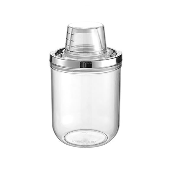 bestolf Sealed Jar with Airtight Lid Clear Fruit Dry Goods Nuts Grain Cereal Seasoning Tea Leaf Container Storage Box