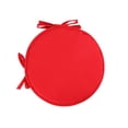 thumbnail image 1 of bestolf Seat Cushion Round Design Sponge Cushion Patio Meditation Yoga Chair Sofa Tatami Mat Knee Support Home Bedroom Decor (Red 30cm), 1 of 8
