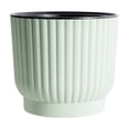 thumbnail image 1 of bestolf Self Watering Pots for Indoor Plants Plastic Wicking Flower Pots Modern African Violet Planter with Reservoir And Wick Rope for House Plants Flowers Herbs, 1 of 8