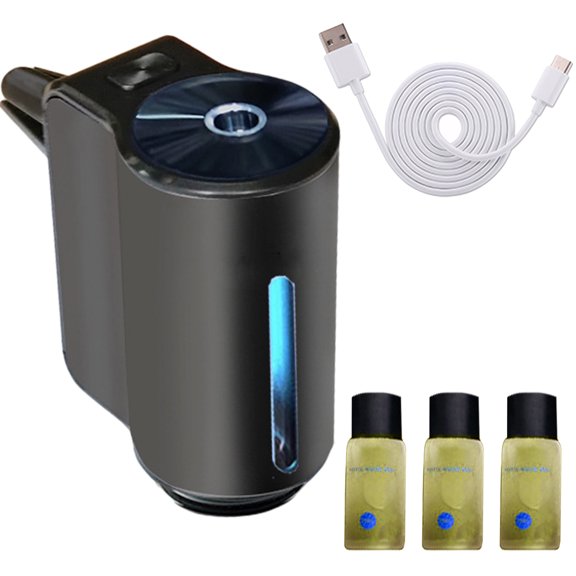 bestolf Smart Car Air Freshener Essential Oil Diffuser Adjustable Compact Size Easy to Install Intelligent Car Interior Aroma Device