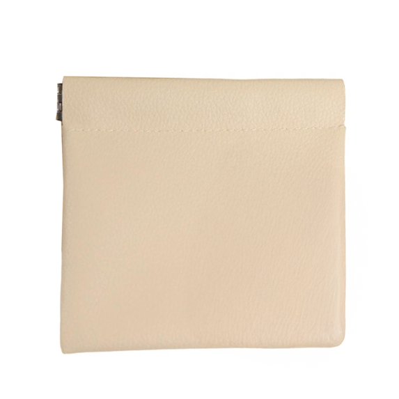 bestolf Snap Closure Pouch Faux Leather Portable Coin Purse Mini Cosmetic Bag Organizer