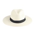 thumbnail image 1 of bestolf Straw Hat High-Density Natural Straw Fabric Lightweight Sun Protection Wide Brim Flat Top Summer Hat, 1 of 8