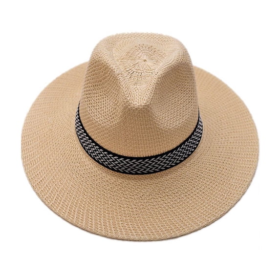 bestolf Sun Hat with Wide Brim Retro Hat Sun Protection Mesh Design Foldable Hat for Travel Fishing
