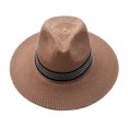 thumbnail image 1 of bestolf Sun Hat with Wide Brim Retro Hat Sun Protection Mesh Design Foldable Hat for Fishing (Khaki ), 1 of 8