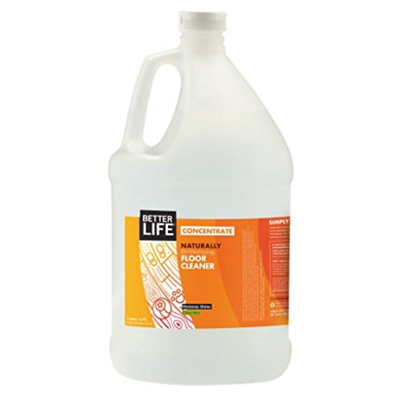 better life concentrate floor cleaner, 128 fl oz (pack of 1)