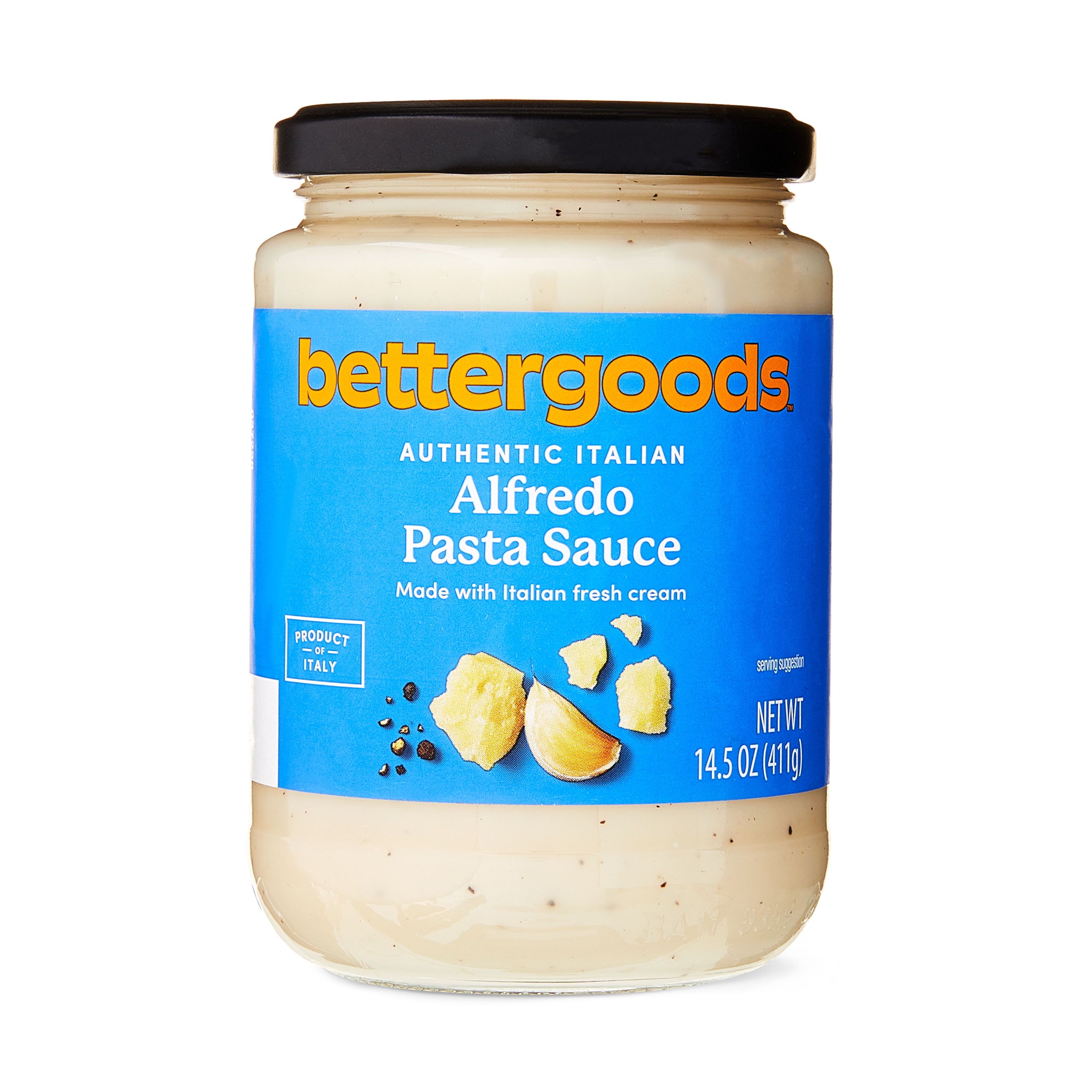 bettergoods Authentic Italian Alfredo Pasta Sauce, 14.5 oz