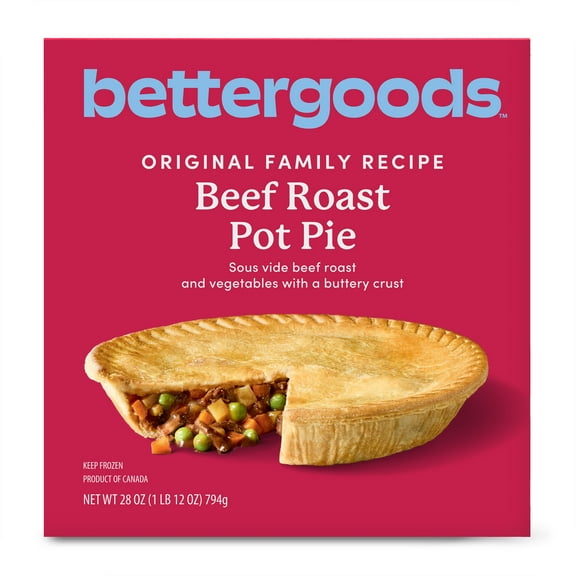 bettergoods Beef Pot Roast Pot Pie, 28 oz (Frozen)