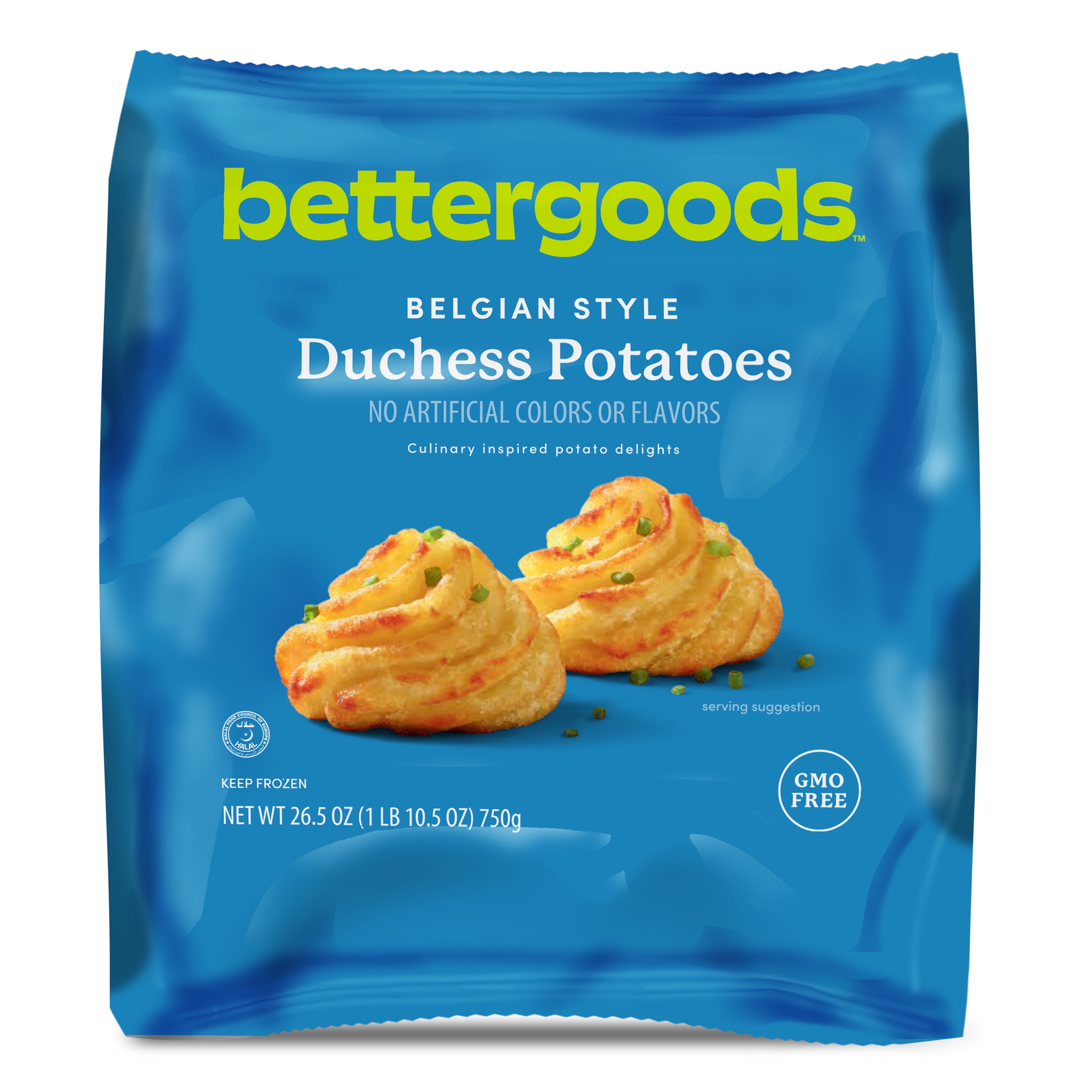 bettergoods Belgian Style Duchess Potatoes, 26.5 oz (Frozen)