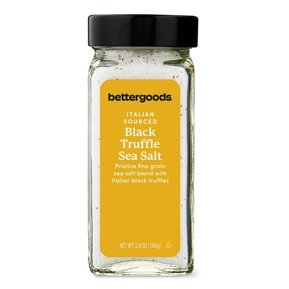 bettergoods Black Truffle Sea Salt, 3.8 oz