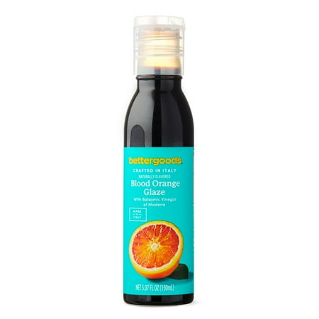 bettergoods Blood Orange Glaze with Balsamic Vinegar of Modena, 5.07 fl oz