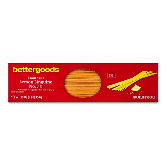 bettergoods Bronze Cut Lemon Linguine Pasta, No. 711, 16 oz