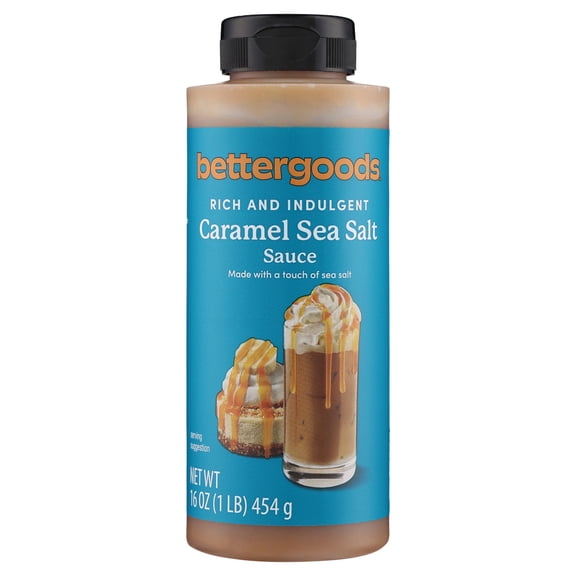 bettergoods Caramel Sea Salt Sauce, 16 oz